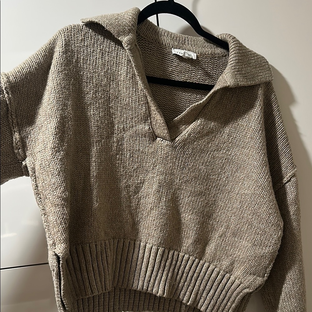 Women's Beige Sweater